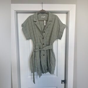 Madewell romper! NWT. Size L.